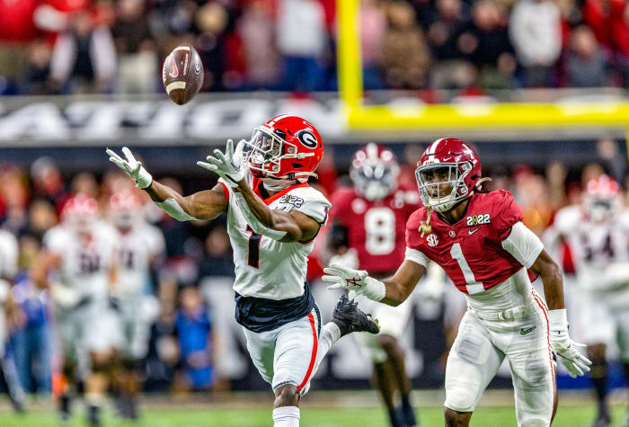 Georgia wide receiver George Pickens